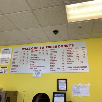 Fresh Donuts - Donuts Near Me - Austin, Texas