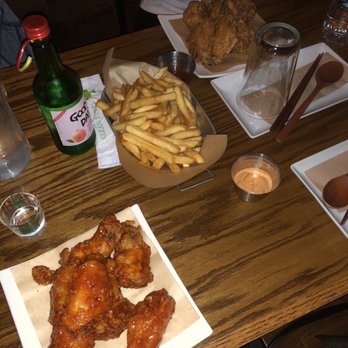 The Jin - Korean Fried Chicken and fries . So good - Korean Near Me - New York, New York