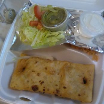 Rancho Grande - $14 Chicken Chimichanga? (Chicken MIA Mostly Chimichanga) - Mexican Near Me - Garden City, Michigan