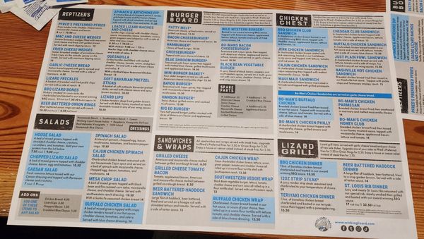 Menu photo 8 Winking Lizard Independence, OH Menu photo 8 Winking Lizard Independence, OH