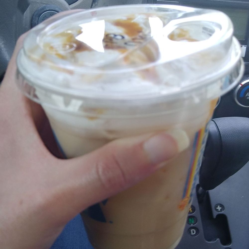 Dutch Bros Coffee - Caramel brulee pumpkin iced chai w/almond milk - Juice Bars & Smoothies Near Me - Rio Rancho, New Mexico