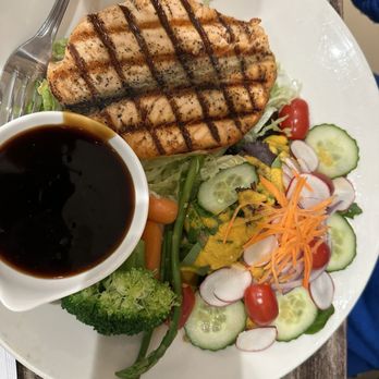 Fin's Sushi & Grill - Grilled Salmon Teriyaki - Sushi Bars Near Me - Waltham, Massachusetts Fin's Sushi & Grill - Grilled Salmon Teriyaki - Sushi Bars Near Me - Waltham, Massachusetts