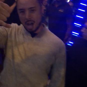 Micky's - Guy who pushes you on the ground and threatens to beat you up (in video footage) - Dance Clubs Near Me - West Hollywood, California