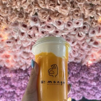 Hi Mango - Coconut n mango slushy - Desserts Near Me - Indianapolis, Indiana