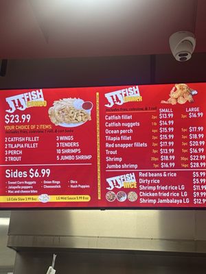 Menu photo 1 JJ Fish & Chicken Houston, TX Menu photo 1 JJ Fish & Chicken Houston, TX