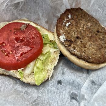 Golden Dairy - Regular burger about the size of McDonald's - Burgers Near Me - Rogersville, Tennessee Golden Dairy - Regular burger about the size of McDonald's - Burgers Near Me - Rogersville, Tennessee
