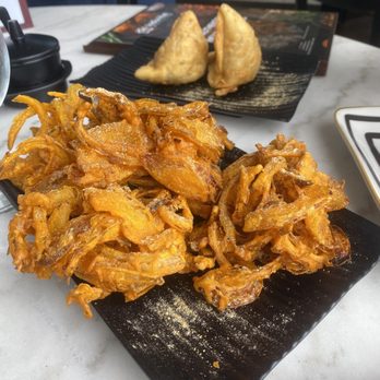 India Hut Restaurant - Onion Bhaji - Indian Near Me - Indianapolis, Indiana