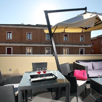 Relais Vatican View - Drink on the terrace - Hotels Near Me - Rome, RM