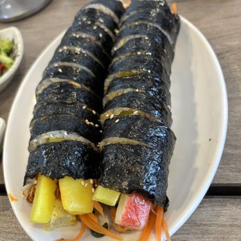 Kim Bob Na Ra - Spicy anchovy kimbap and kimchi kimbap - Korean Near Me - Ellicott City, Maryland