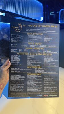 Menu photo 3 Legend Sushi Orlando, FL Menu photo 3 Legend Sushi Orlando, FL