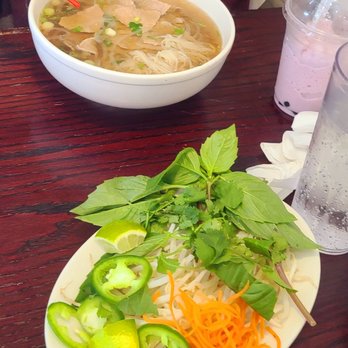 Pho 79 Vietnamese Noodle Soup - Daughter's Pho #1 and the Pho vege plate. - Vietnamese Near Me - Suffolk, Virginia Pho 79 Vietnamese Noodle Soup - Daughter's Pho #1 and the Pho vege plate. - Vietnamese Near Me - Suffolk, Virginia