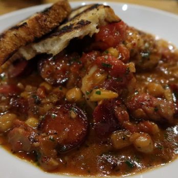 Trust - Shrimp and sausage - New American Near Me - San Diego, California Trust - Shrimp and sausage - New American Near Me - San Diego, California