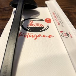 Napkin and utensils