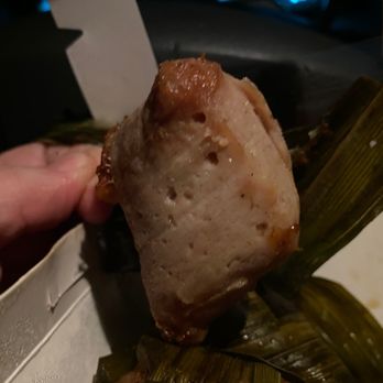 Kopitiam - The oddly flavored chicken in green leaves - Malaysian Near Me - New York, New York