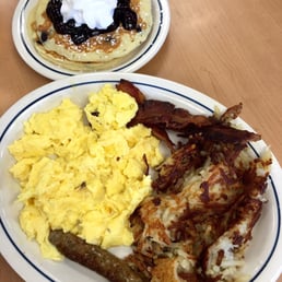 World-famous Pancake Combo