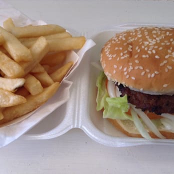Bob's Bar-B-Que - Teri Burger Deluxe ($4.10) & French Fries ($2.75). 11/2015. - Barbeque Near Me - Honolulu, Hawaii Bob's Bar-B-Que - Teri Burger Deluxe ($4.10) & French Fries ($2.75). 11/2015. - Barbeque Near Me - Honolulu, Hawaii