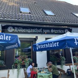 Höhengasthof Zum Sternen - Terrasse