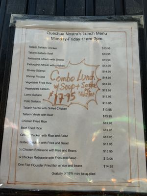 Menu photo 1 Quechua Nostra New York, NY Menu photo 1 Quechua Nostra New York, NY