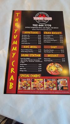 Menu photo 2 The Yummy Crab Las Vegas, NV Menu photo 2 The Yummy Crab Las Vegas, NV