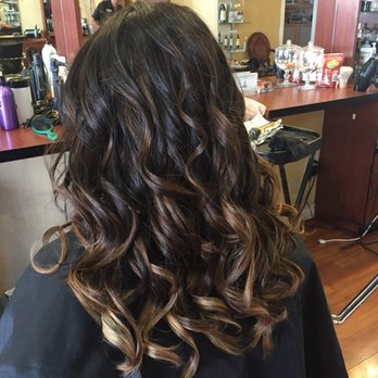 Anahit Mirfarsi - Some curly ombré highlights & styling for my lovely client Ghazal. - Hair Salons Near Me - Los Angeles, California Anahit Mirfarsi - Some curly ombré highlights & styling for my lovely client Ghazal. - Hair Salons Near Me - Los Angeles, California