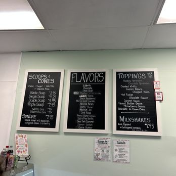 Catonsville Scoops - Menu - Ice Cream & Frozen Yogurt Near Me - Catonsville, Maryland