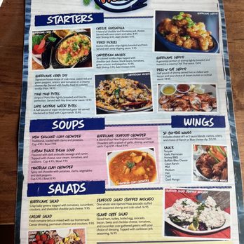 Hurricane Patty's - Food Menu, starters (July 2023) - American Near Me - St. Augustine, Florida