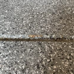 California Marble - Epoxy coating is chipping off