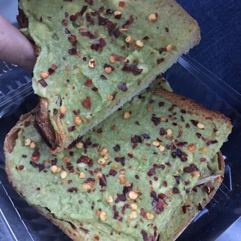 Java Earth Coffee - INCREDIBLE Avocado Toast on Sourdough bread! So fresh. - Coffee & Tea Near Me - San Diego, California Java Earth Coffee - INCREDIBLE Avocado Toast on Sourdough bread! So fresh. - Coffee & Tea Near Me - San Diego, California