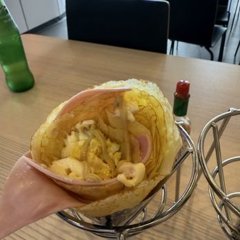 Eight Turn Crepe, Pearland TX - Grade 8 eggs and ham - Creperies Near Me - Pearland, Texas Eight Turn Crepe, Pearland TX - Grade 8 eggs and ham - Creperies Near Me - Pearland, Texas