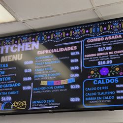Ensenada Markets - Menu October 2026