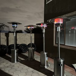 Las Vegas Express Party Rental - Outdoor heaters available for any event, included full tank of propane.
