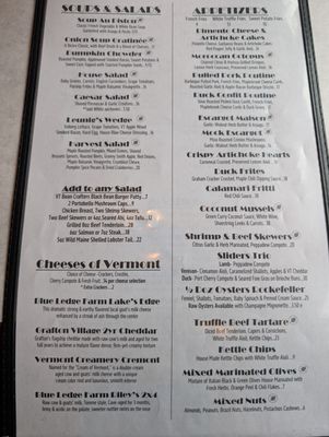 Menu photo 2 Leunig's Bistro Burlington, VT