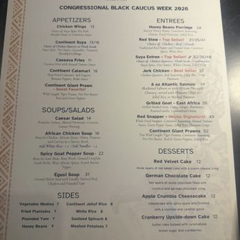 The Continent DC - Menu - African Near Me - Washington, DC, District of Columbia The Continent DC - Menu - African Near Me - Washington, DC, District of Columbia