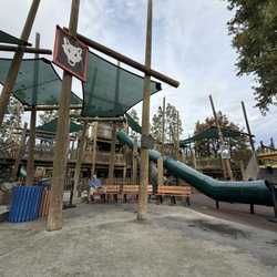 The Hideaways - I appreciate the covered seating area for the parents. Just wish it faced the playground so you can monitor your kids