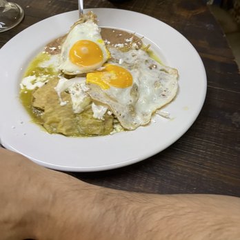 Natura - Chilaquiles verdes - Vegetarian Near Me - Cancún, ROO