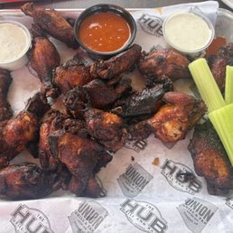 Smoked wings! Smoked wings!