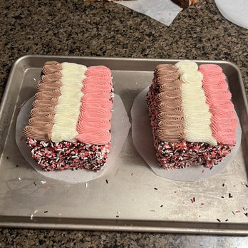 Jackson's Bakery - two cakes on a baking sheet - Bakeries Near Me - Rochester, New York
