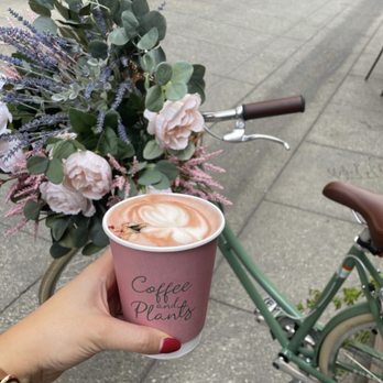 Coffee and Plants - The RoseBowl Latte - Coffee & Tea Near Me - Pasadena, California
