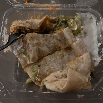 El Talpense Mexican Restaurant - a burrito in a plastic container - Mexican Near Me - Berkeley, California