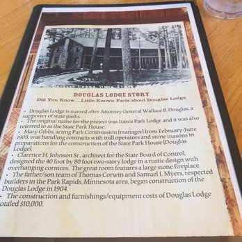 Douglas Lodge - Menu - New American Near Me - Park Rapids, Minnesota Douglas Lodge - Menu - New American Near Me - Park Rapids, Minnesota