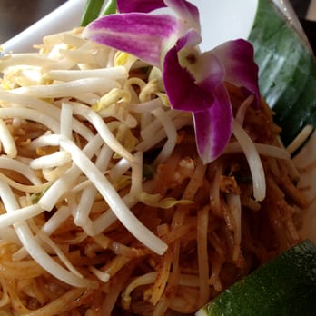 Enthaice Thai Kitchen - [Chicken] Pad Thai ($10) - Thai Near Me - Astoria, New York