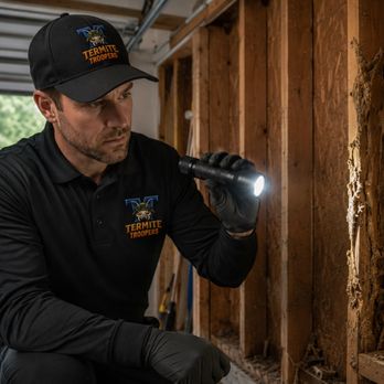 Termite Troopers - Garage has some issues. - Pest Control Near Me - Colton, California Termite Troopers - Garage has some issues. - Pest Control Near Me - Colton, California