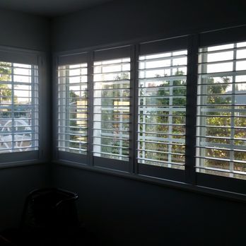 American Vision Windows - After:  Living room windows and plantation shutters - Windows Installation Near Me - Tustin, California