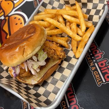 Crunch Bird Chicken and Grill - Burger and fries - Chicken Shop Near Me - Sacramento, California Crunch Bird Chicken and Grill - Burger and fries - Chicken Shop Near Me - Sacramento, California