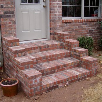 First Class Masonry and construction - the steps leading up to the front door - Masonry/Concrete Near Me - Yonkers, New York