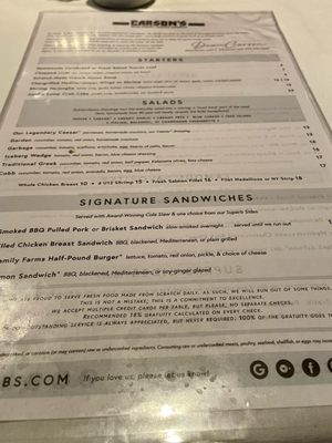 Menu photo 4 Carson's - Deerfield Deerfield, IL Menu photo 4 Carson's - Deerfield Deerfield, IL