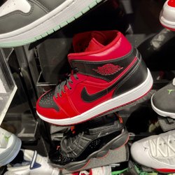 Foot Locker - Endless sneakers on display