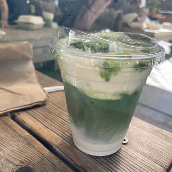 Community Goods - Matcha einspanner - Coffee & Tea Near Me - Los Angeles, California Community Goods - Matcha einspanner - Coffee & Tea Near Me - Los Angeles, California