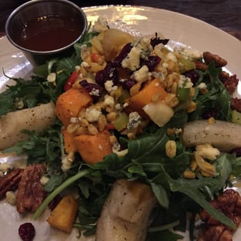 The Honeysuckle - Autumn salad with dressing on side...this was a half portion! Delicious. - Southern Near Me - Franklin, Tennessee The Honeysuckle - Autumn salad with dressing on side...this was a half portion! Delicious. - Southern Near Me - Franklin, Tennessee