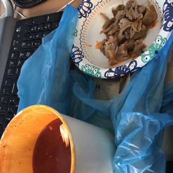 Vallarta Supermarkets - That's a 10oz bowl. And the soup was filled with just bone and fat! Look how the broth lowered after pulling it out. - Grocery Near Me - Pasadena, California